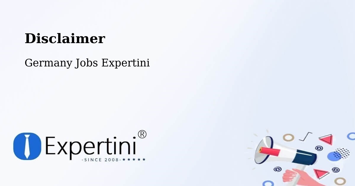 Disclaimer – Amtzell - Germany Jobs Expertini