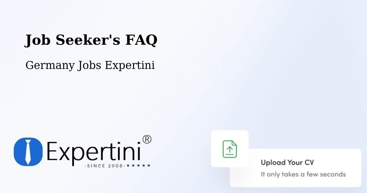Job Seeker FAQ – Amtzell - Germany Jobs Expertini