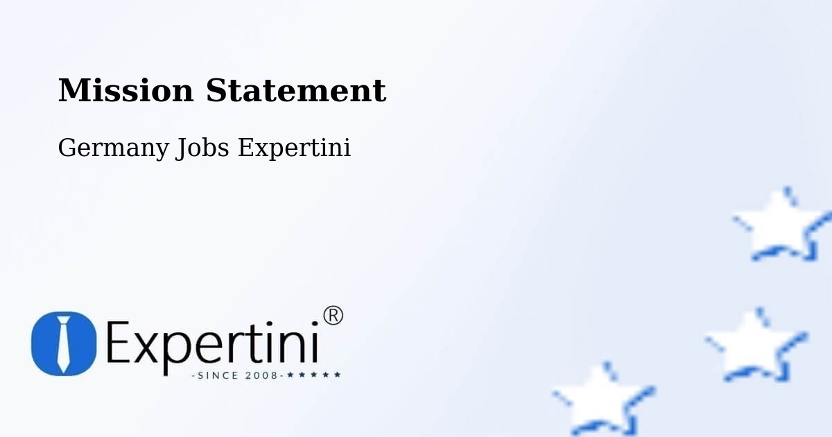 Corporate Mission – Amtzell - Germany Jobs Expertini